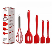 Carregar imagem no visualizador da galeria, Kit 5 Utensílios de Cozinha em Silicone