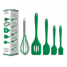 Carregar imagem no visualizador da galeria, Kit 5 Utensílios de Cozinha em Silicone