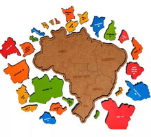 Carregar imagem no visualizador da galeria, Brinquedo Mapa do Brasil Interativo