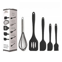 Carregar imagem no visualizador da galeria, Kit 5 Utensílios de Cozinha em Silicone
