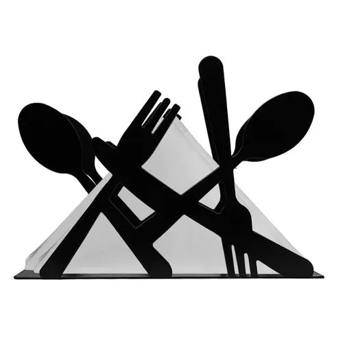 Porta Guardanapos de Mesa em Metal