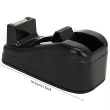 Carregar imagem no visualizador da galeria, Porta Fita Adesiva de Mesa com Base de Metal Preto
