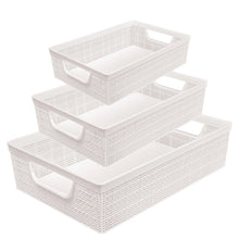 Carregar imagem no visualizador da galeria, Kit 3 Cestas Organizadoras Jaguar Jute
