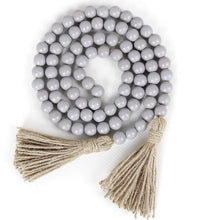 Carregar imagem no visualizador da galeria, Guirlanda de Madeira Boho – 62cm
