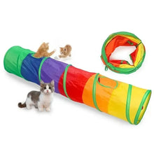 Carregar imagem no visualizador da galeria, Túnel Recreativo para Gatos Rainbow
