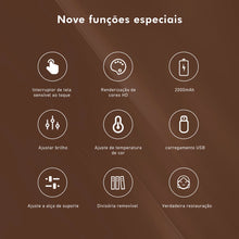 Carregar imagem no visualizador da galeria, Estojo de Maquiagem com Iluminação USB Recarregável
